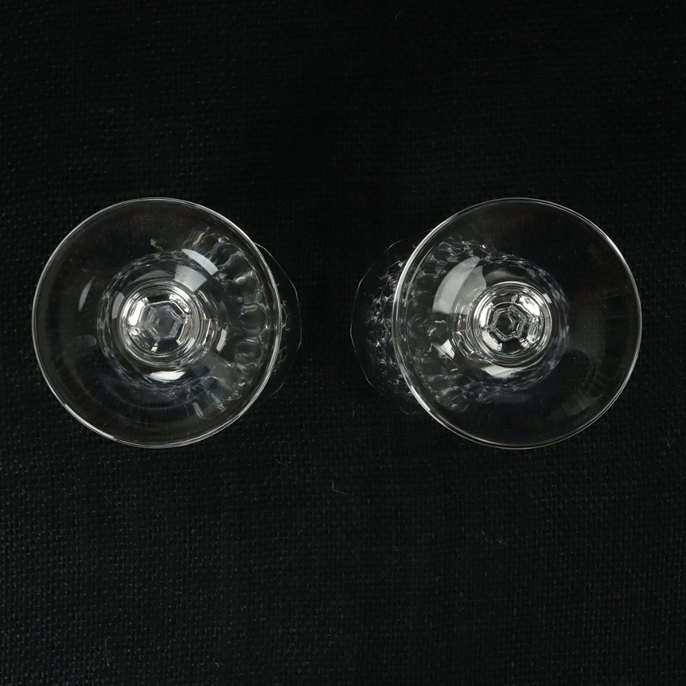 Vintage Water Goblet Dauphine by CRISTAL D'ARQUES-DURAND Set of Two - Picture 3 of 7